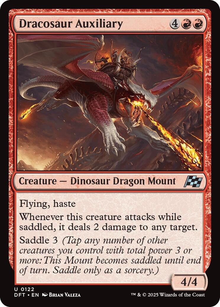 Image for Dracosaur Auxiliary (Aetherdrift) (122) - Magic: The Gathering