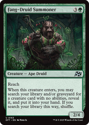 Image for Fang-Druid Summoner (Aetherdrift) (163) - Magic: The Gathering