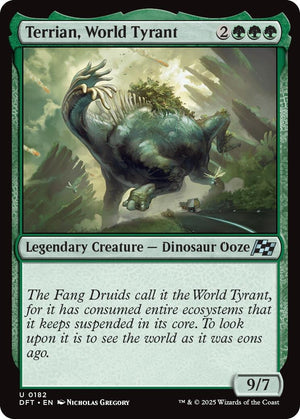 Image for Terrian, World Tyrant (Aetherdrift) (182) - Magic: The Gathering