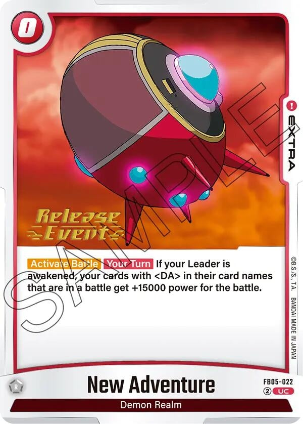Image for New Adventure (New Adventure Release Event Cards) (FB05-022) - Dragon Ball Super: Fusion World