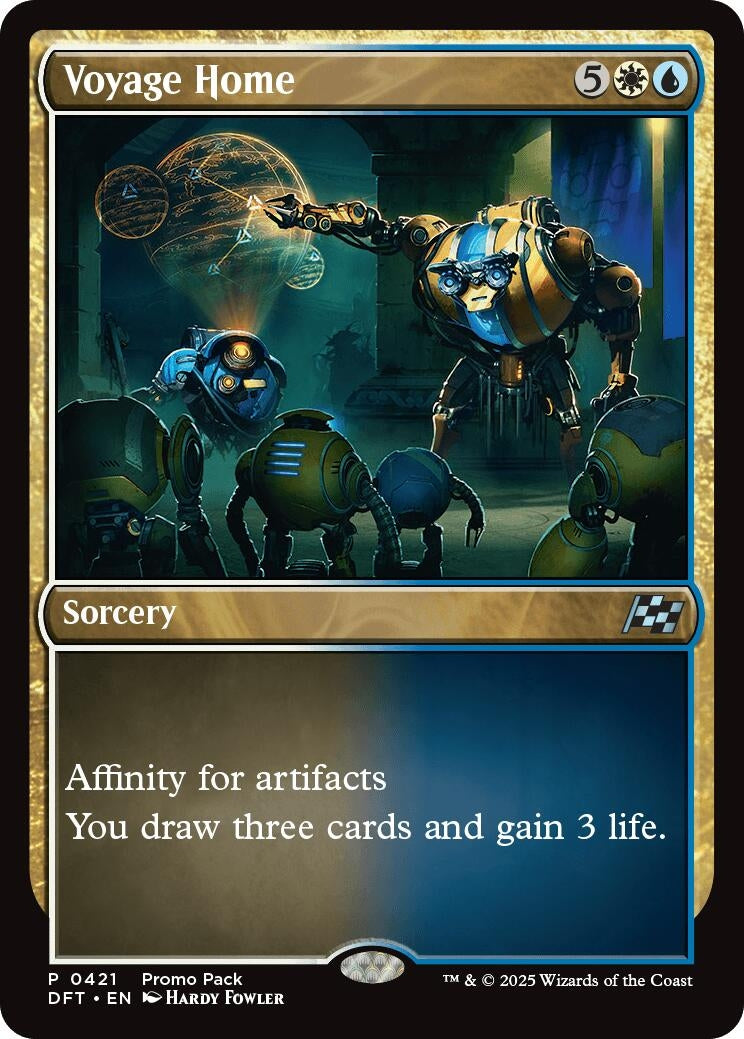 Image for Voyage Home (Promo Pack: Aetherdrift) (421) - Magic: The Gathering