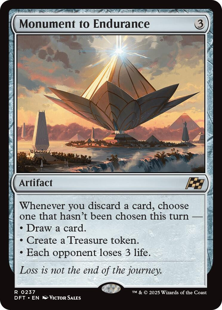 Image for Monument to Endurance (Aetherdrift) (237) - Magic: The Gathering