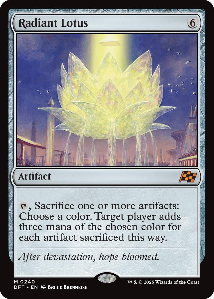 Image for Radiant Lotus (Aetherdrift) (240) - Magic: The Gathering