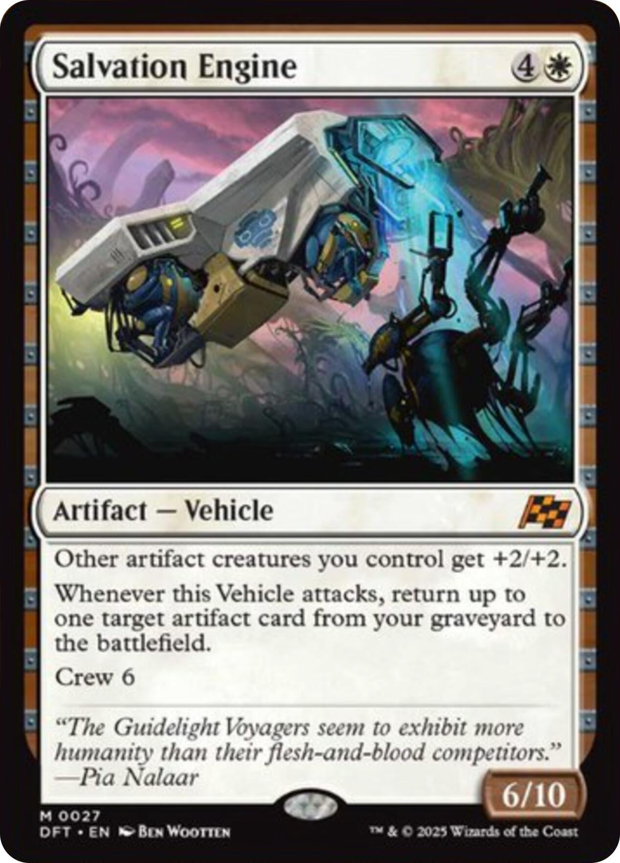 Image for Salvation Engine (Aetherdrift) (27) - Magic: The Gathering