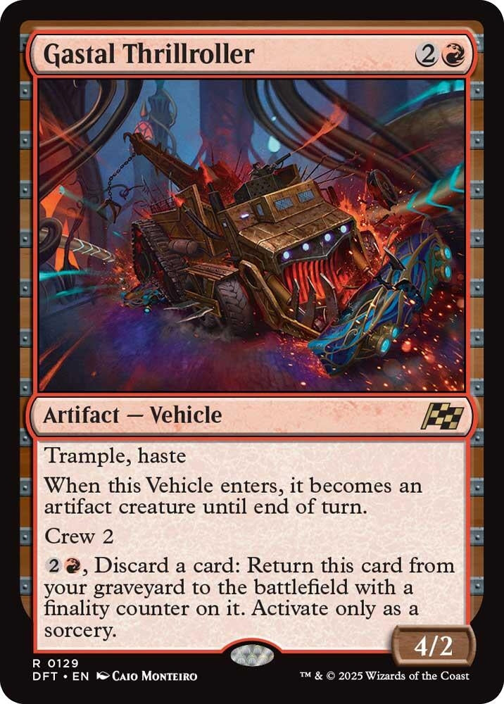 Image for Gastal Thrillroller (Aetherdrift) (129) - Magic: The Gathering