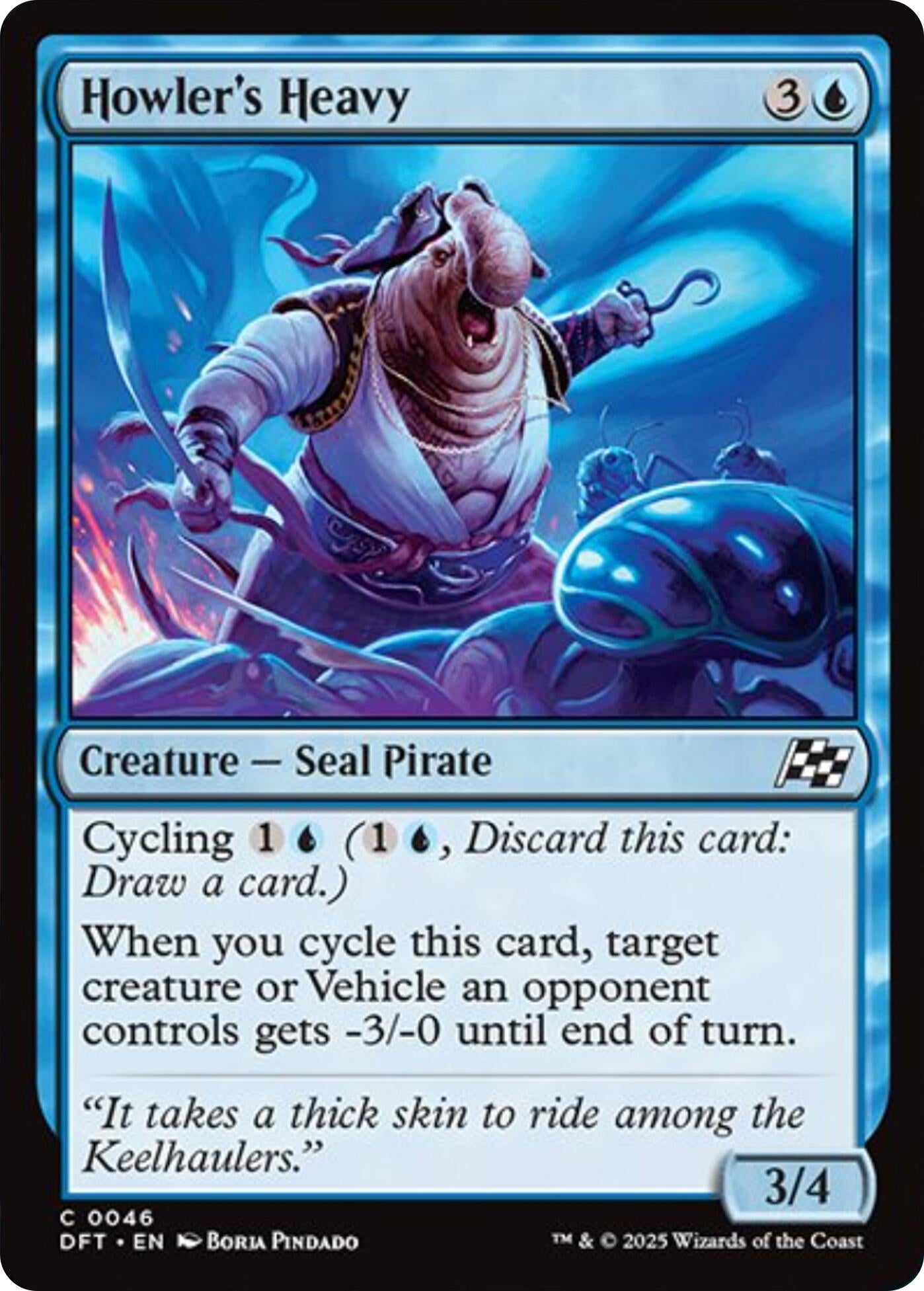 Image for Howler's Heavy (Aetherdrift) (46) - Magic: The Gathering