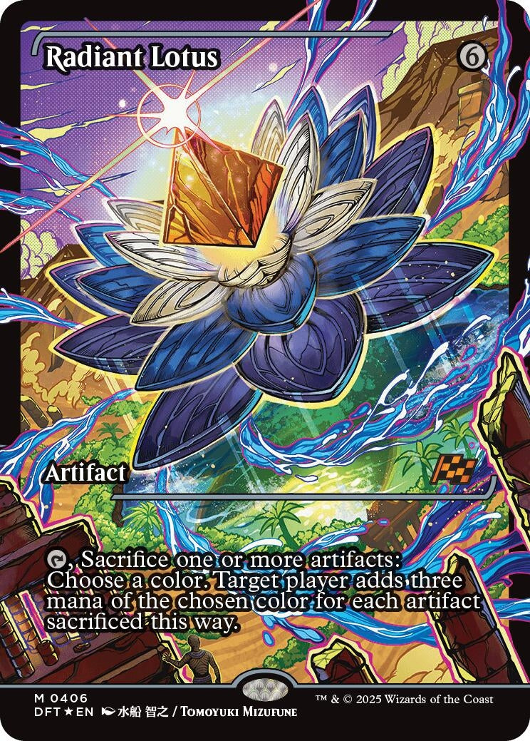 Image for Radiant Lotus (Showcase) (Aetherdrift) (406) - Magic: The Gathering
