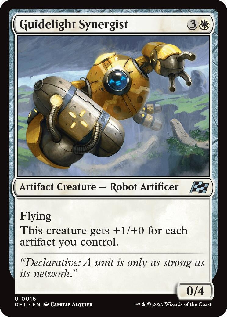 Image for Guidelight Synergist (Aetherdrift) (16) - Magic: The Gathering