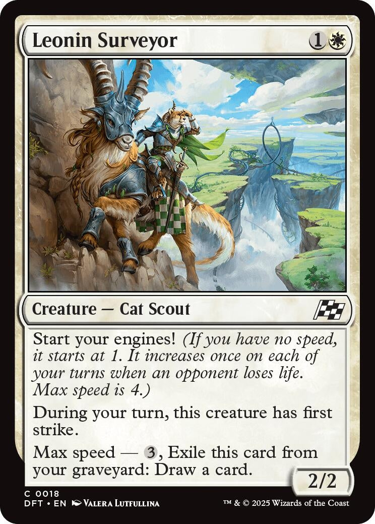 Image for Leonin Surveyor (Aetherdrift) (18) - Magic: The Gathering