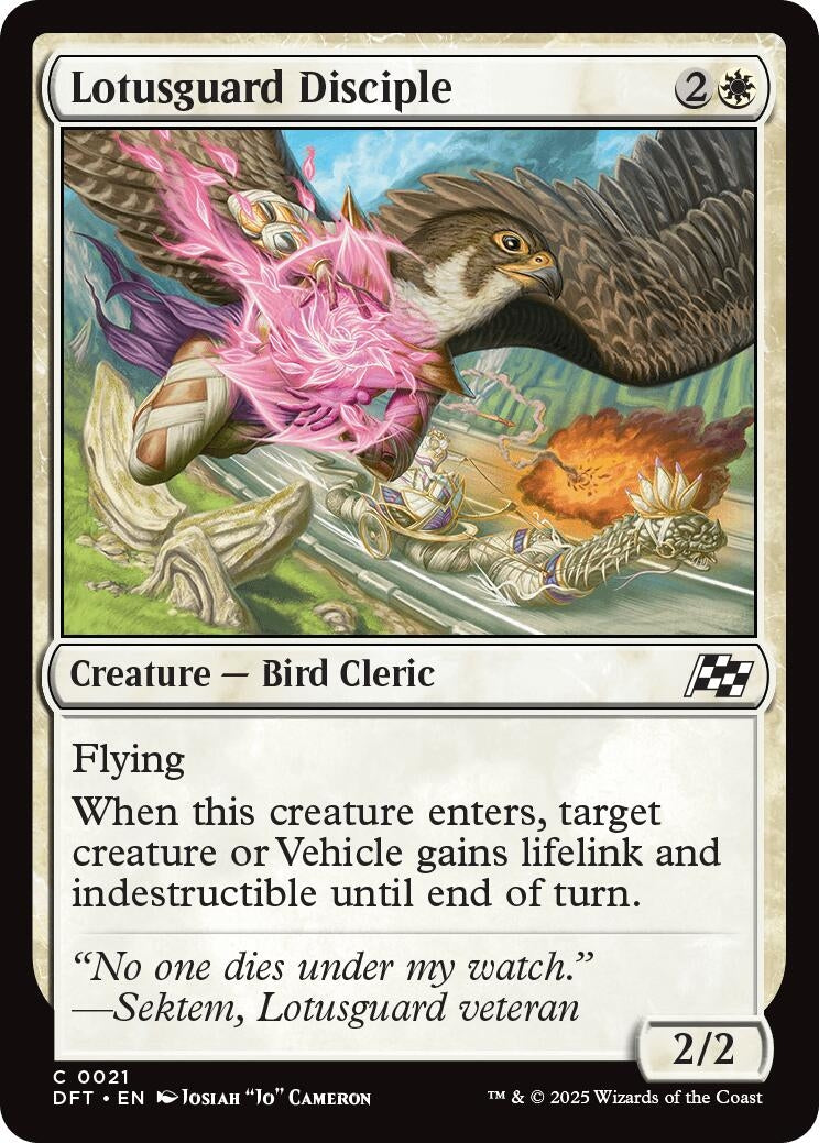 Image for Lotusguard Disciple (Aetherdrift) (21) - Magic: The Gathering