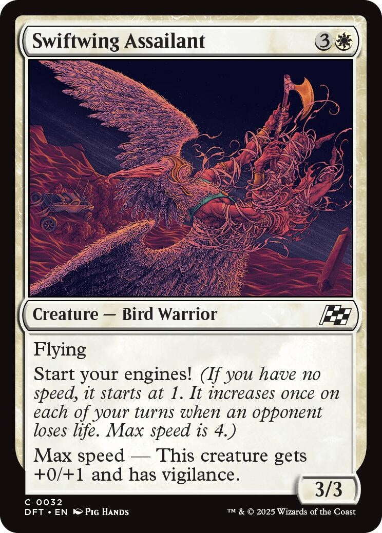 Image for Swiftwing Assailant (Aetherdrift) (32) - Magic: The Gathering