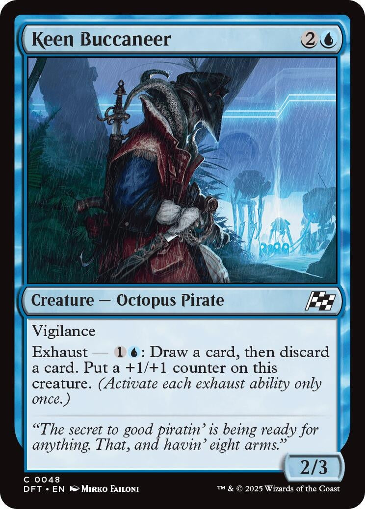 Image for Keen Buccaneer (Aetherdrift) (48) - Magic: The Gathering
