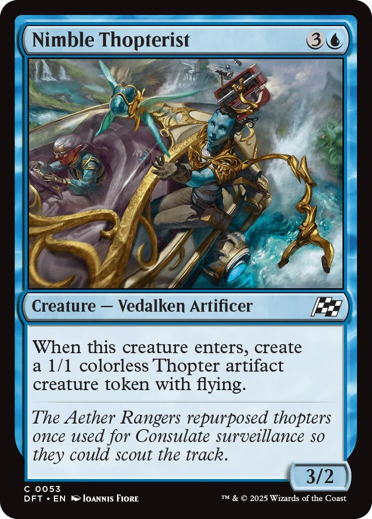 Image for Nimble Thopterist (Aetherdrift) (53) - Magic: The Gathering