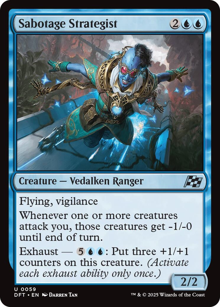 Image for Sabotage Strategist (Aetherdrift) (59) - Magic: The Gathering