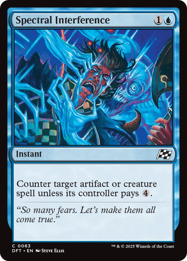 Image for Spectral Interference (Aetherdrift) (63) - Magic: The Gathering