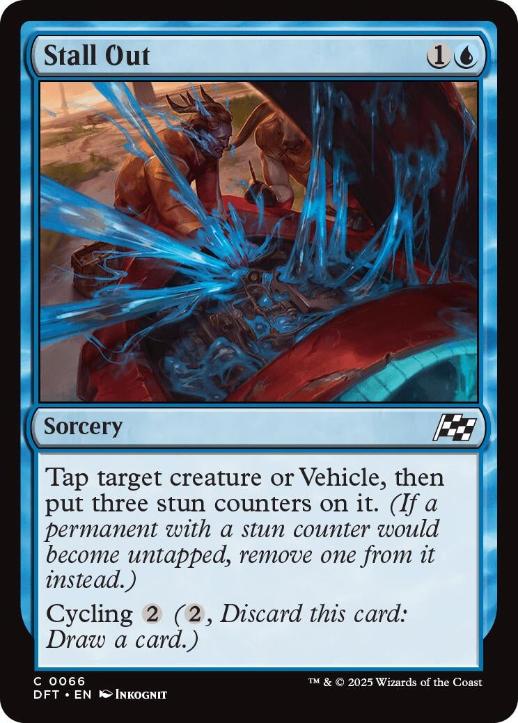 Image for Stall Out (Aetherdrift) (66) - Magic: The Gathering