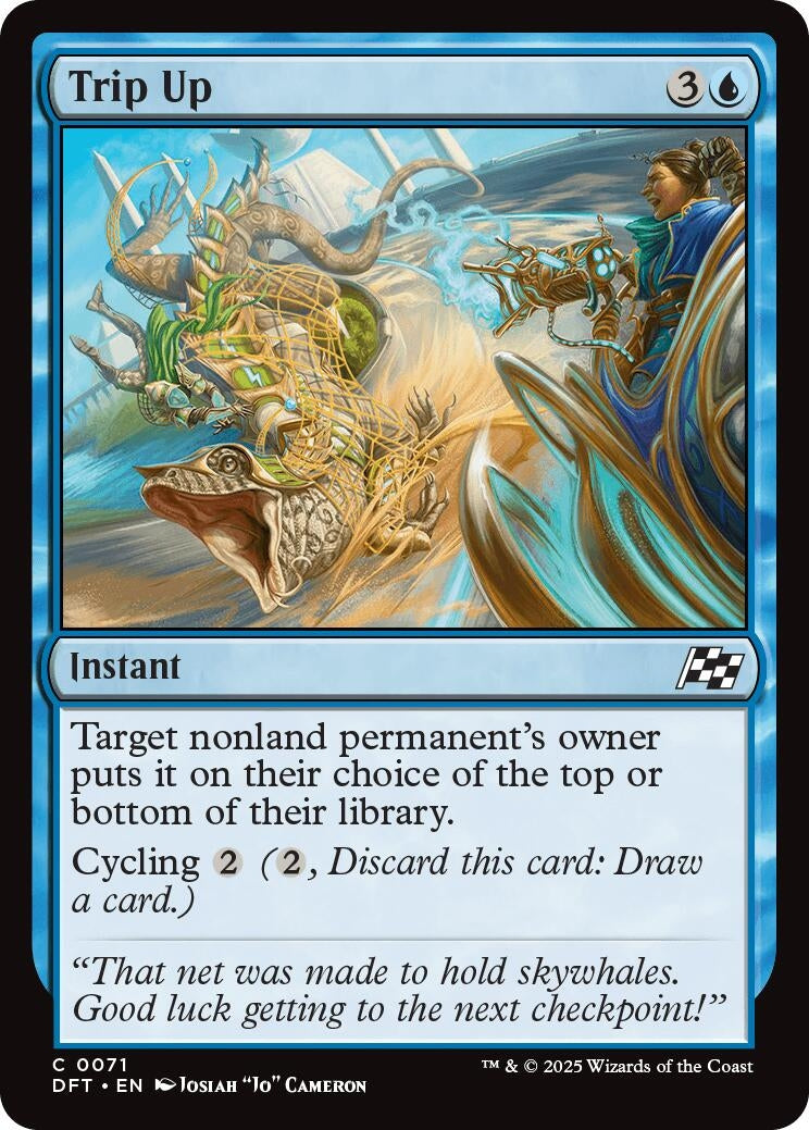 Image for Trip Up (Aetherdrift) (71) - Magic: The Gathering