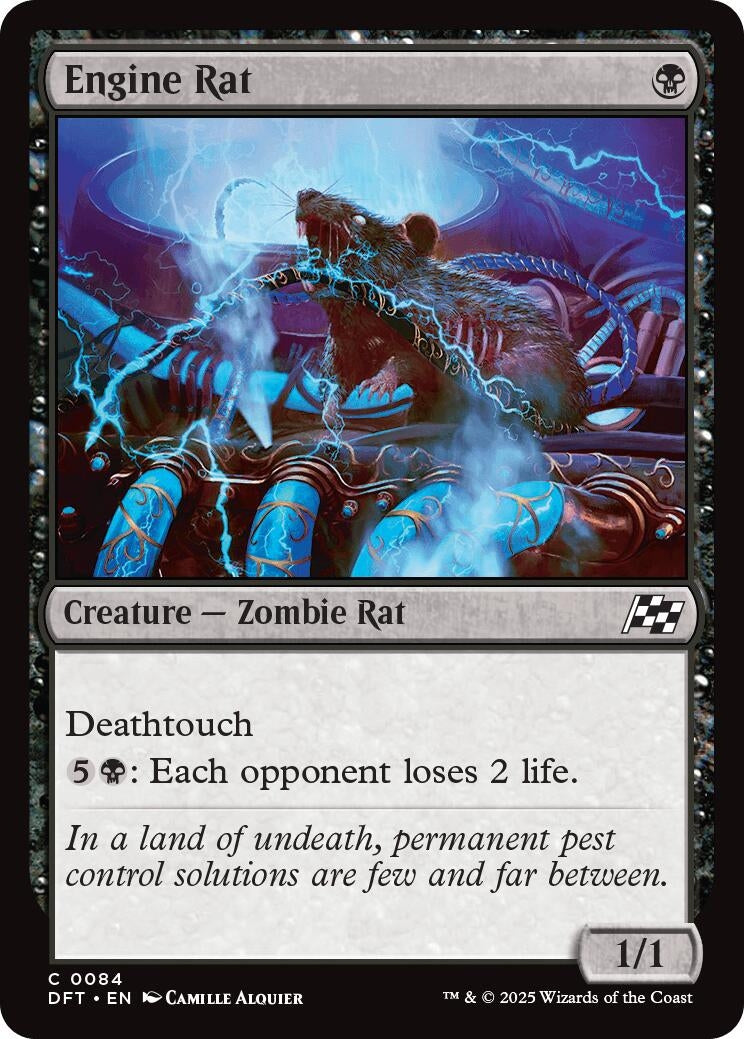 Image for Engine Rat (Aetherdrift) (84) - Magic: The Gathering