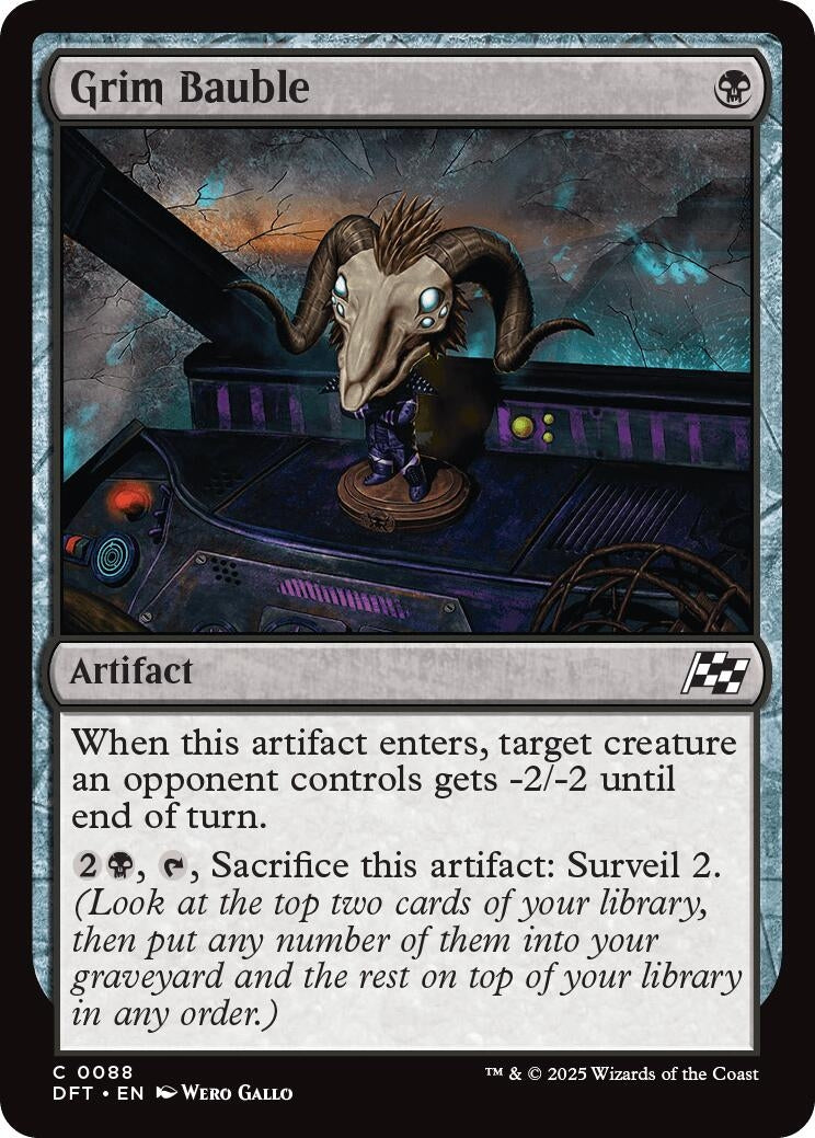 Image for Grim Bauble (Aetherdrift) (88) - Magic: The Gathering