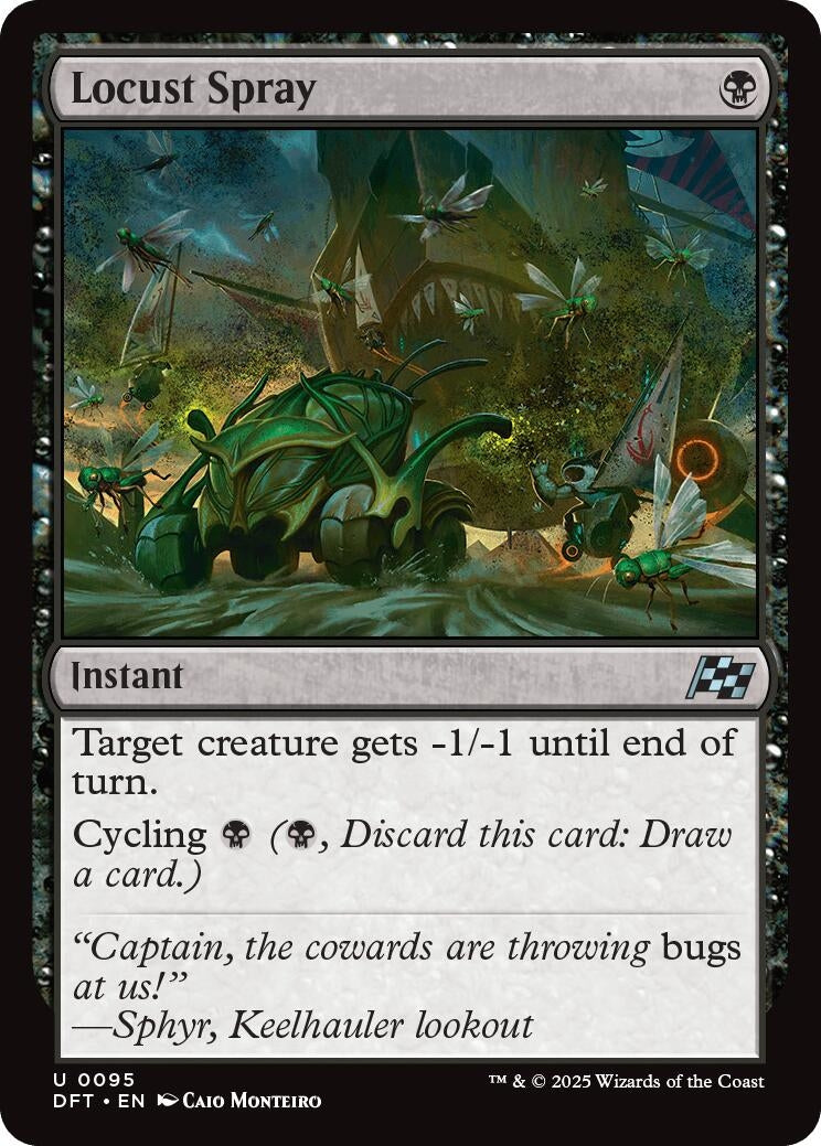 Image for Locust Spray (Aetherdrift) (95) - Magic: The Gathering