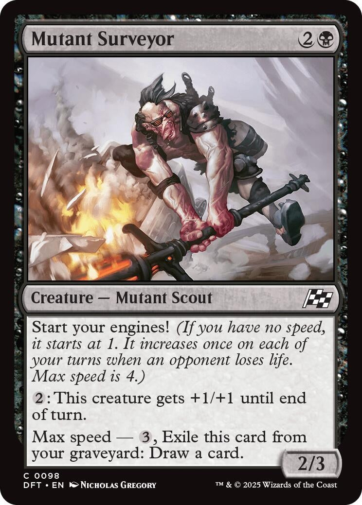 Image for Mutant Surveyor (Aetherdrift) (98) - Magic: The Gathering