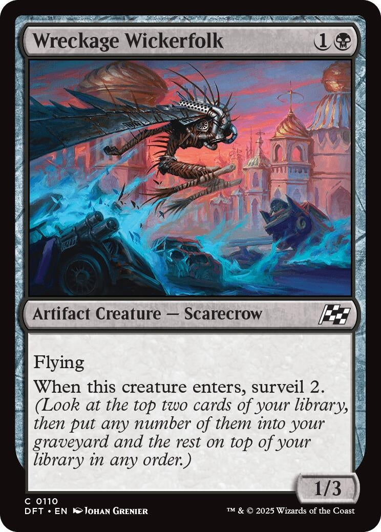Image for Wreckage Wickerfolk (Aetherdrift) (110) - Magic: The Gathering