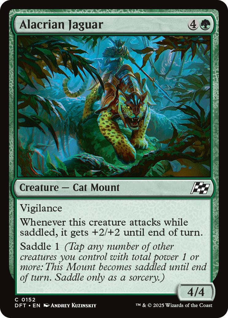 Image for Alacrian Jaguar (Aetherdrift) (152) - Magic: The Gathering