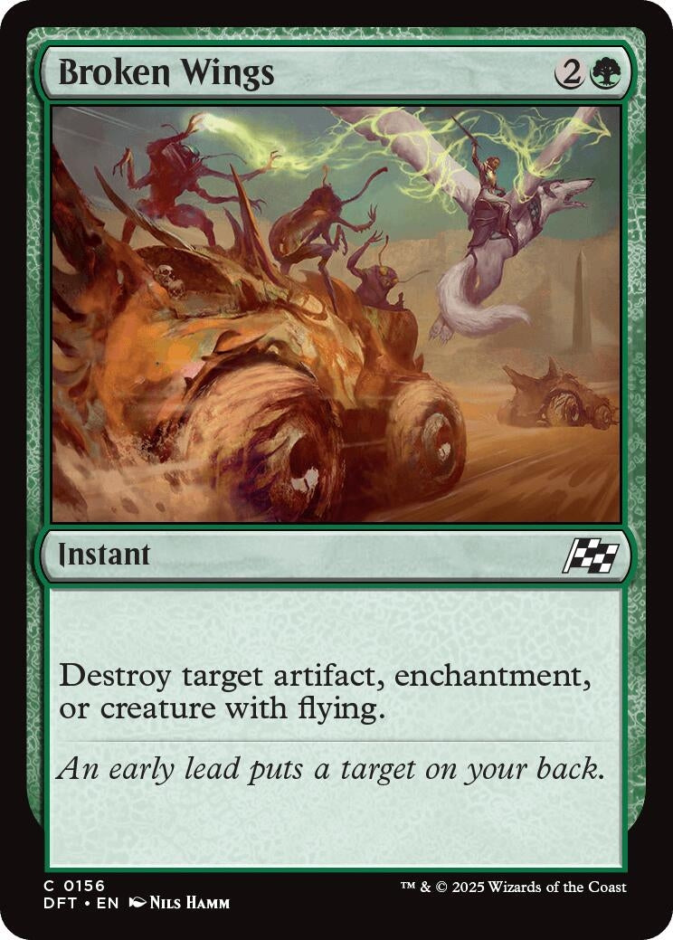 Image for Broken Wings (Aetherdrift) (156) - Magic: The Gathering