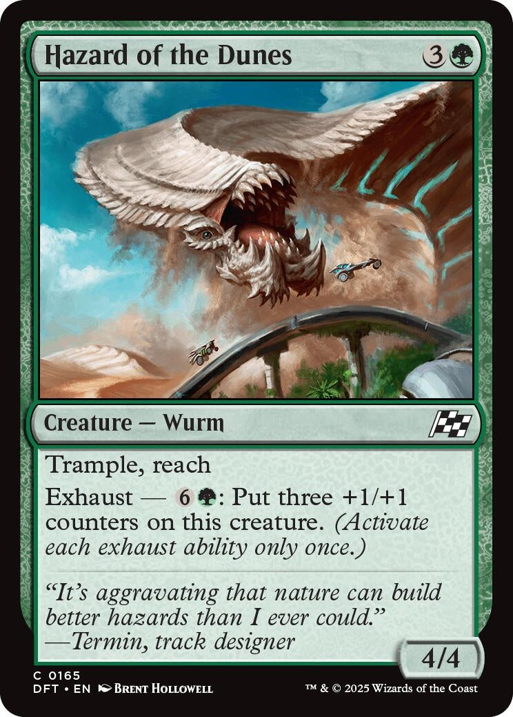 Image for Hazard of the Dunes (Aetherdrift) (165) - Magic: The Gathering