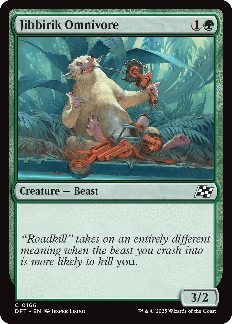 Image for Jibbirik Omnivore (Aetherdrift) (166) - Magic: The Gathering