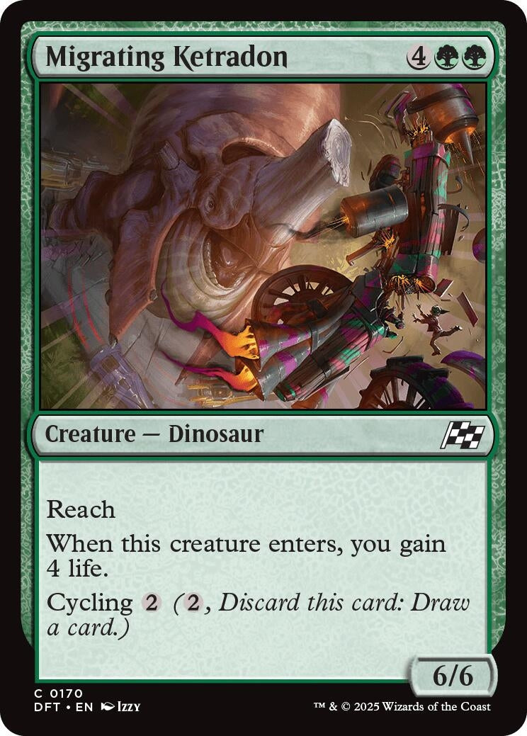 Image for Migrating Ketradon (Aetherdrift) (170) - Magic: The Gathering