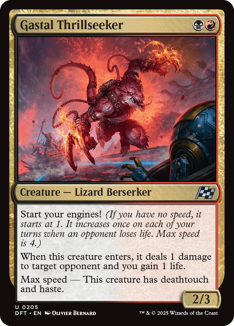 Image for Gastal Thrillseeker (Aetherdrift) (205) - Magic: The Gathering