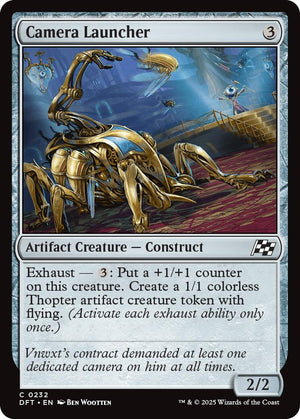Image for Camera Launcher (Aetherdrift) (232) - Magic: The Gathering