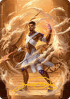 Image for Basri, Tomorrow's Champion Art Card (Gold-Stamped Signature) (Art Series: Aetherdrift) (9) - Magic: The Gathering