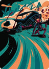 Image for Carrion Cruiser Art Card (Art Series: Aetherdrift) (39) - Magic: The Gathering