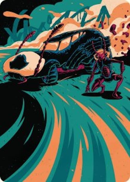 Image for Carrion Cruiser Art Card (Art Series: Aetherdrift) (39) - Magic: The Gathering