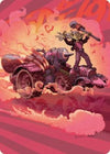 Image for Burner Rocket Art Card (Art Series: Aetherdrift) (41) - Magic: The Gathering
