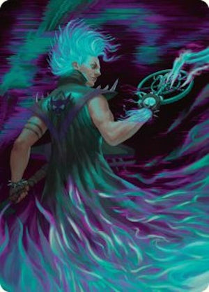 Image for Winter, Cursed Rider Art Card (Art Series: Aetherdrift) (7) - Magic: The Gathering