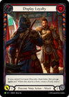 Image for Display Loyalty (Red) (GEM Pack 1) (GEM010) - Flesh and Blood TCG