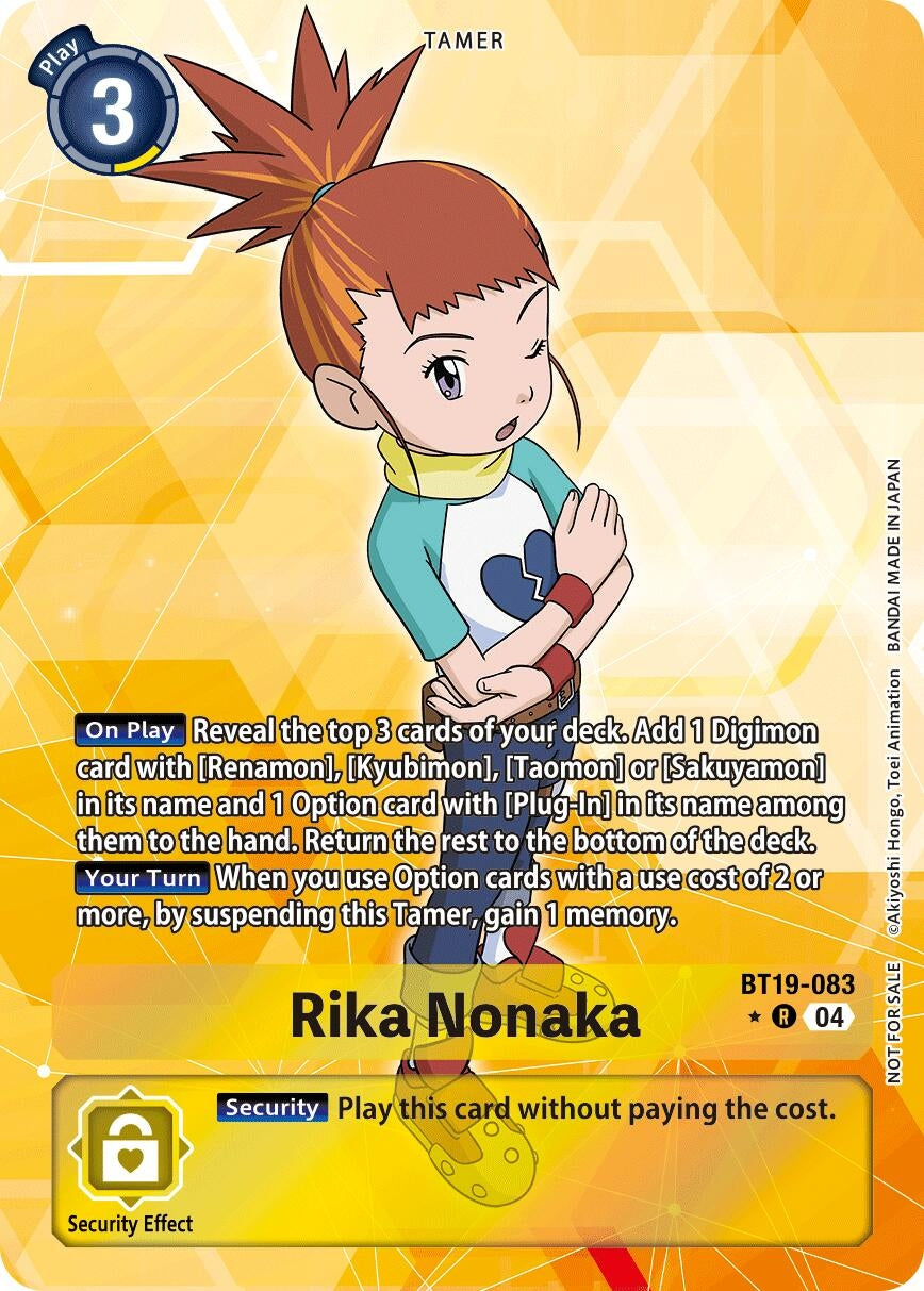 Image for Rika Nonaka (Release Special Booster 2.5: Box Promotion Pack) - Digimon Card Game