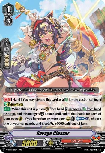 Image for Savage Cleaver (V Promo Cards) (V-PR/0313EN) - Cardfight Vanguard