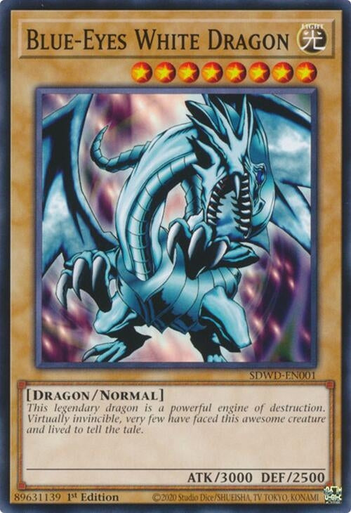 Image for Blue-Eyes White Dragon (SDWD-EN001) (Structure Deck: Blue-Eyes White Destiny) (SDWD-EN001) - YuGiOh