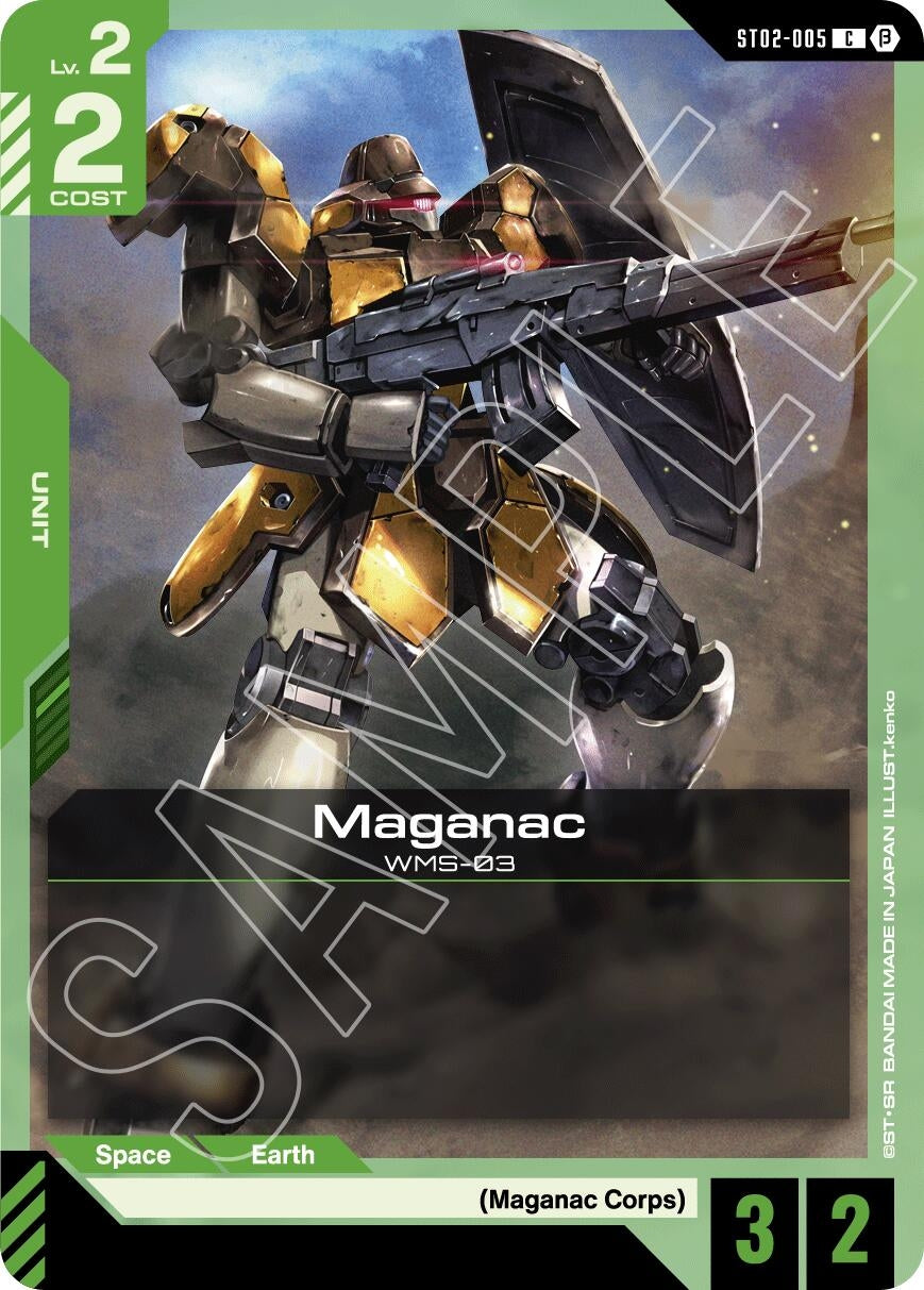 Image for Maganac (Edition Beta) (ST02-005) - Gundam Card Game