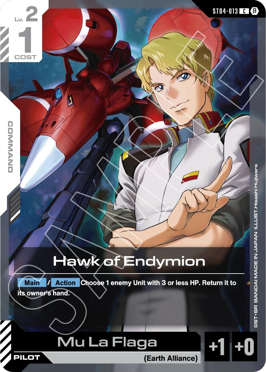 Image for Hawk of Endymion (Edition Beta) (ST04-013) - Gundam Card Game