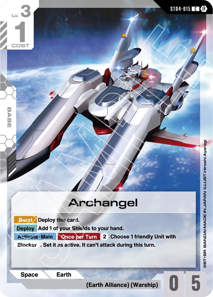 Image for Archangel (Edition Beta) (ST04-015) - Gundam Card Game