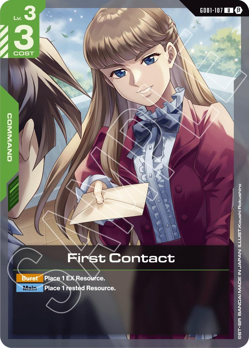 Image for First Contact (Edition Beta) (GD01-107) - Gundam Card Game