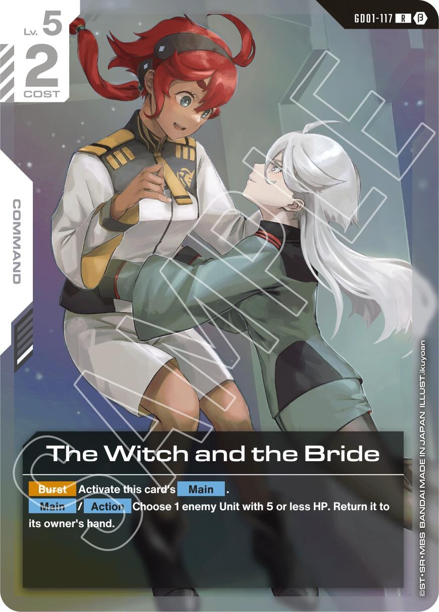 Image for The Witch and the Bride (Edition Beta) (GD01-117) - Gundam Card Game