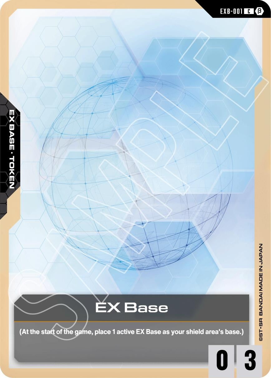 Image for EX Base (Edition Beta) (EXB-001) - Gundam Card Game