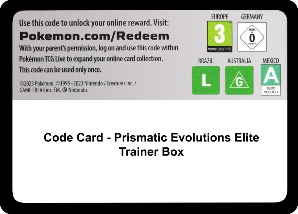 Image for Code Card - Pokemon