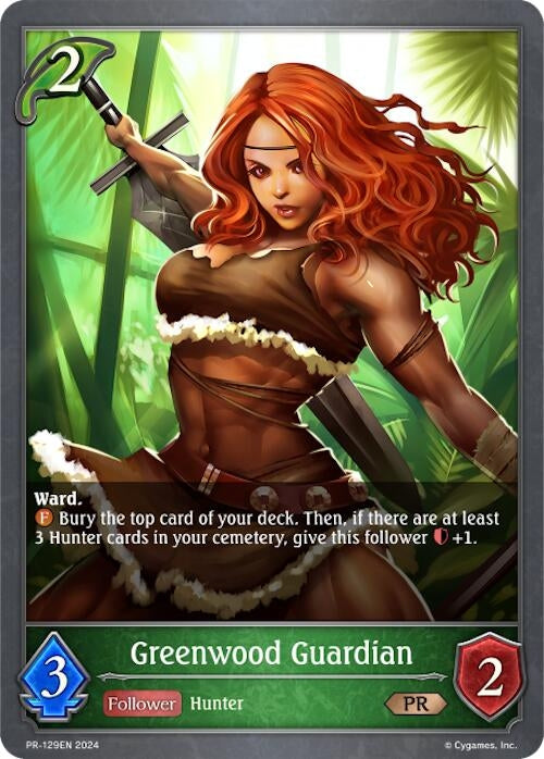 Image for Greenwood Guardian (Shadowverse: Evolve Promo Cards) (PR-129EN) - Shadowverse: Evolve